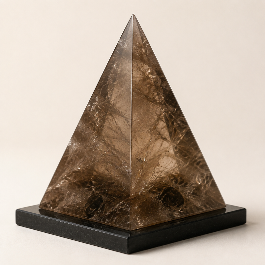 L18 Smoky Crystal Pyramid