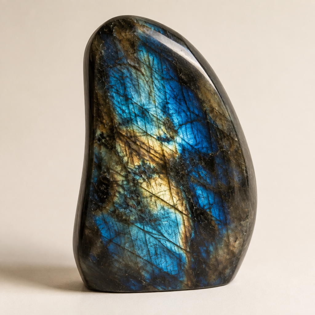 L20 Blue Flash Polished Freeform