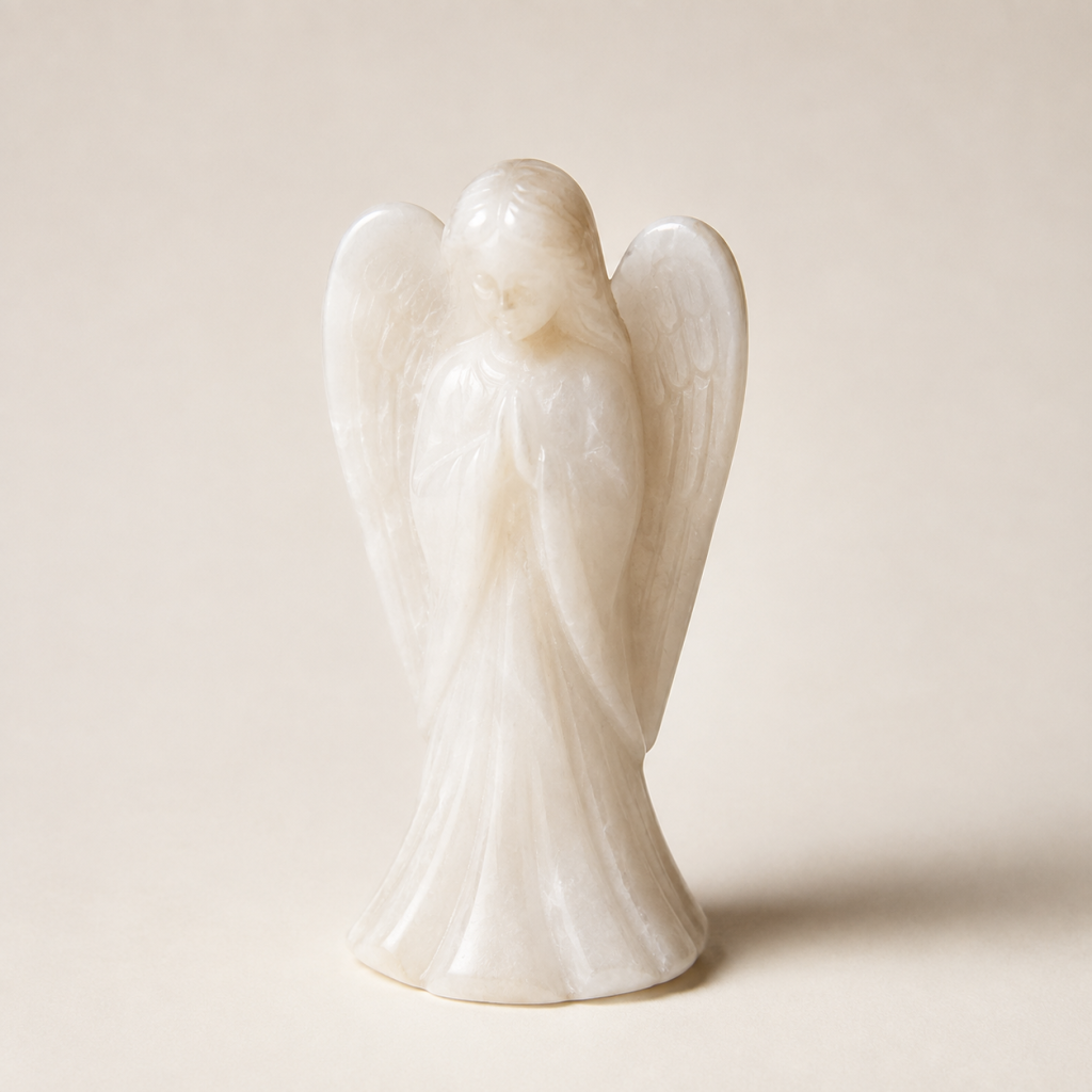 L52 White Crystal Angel