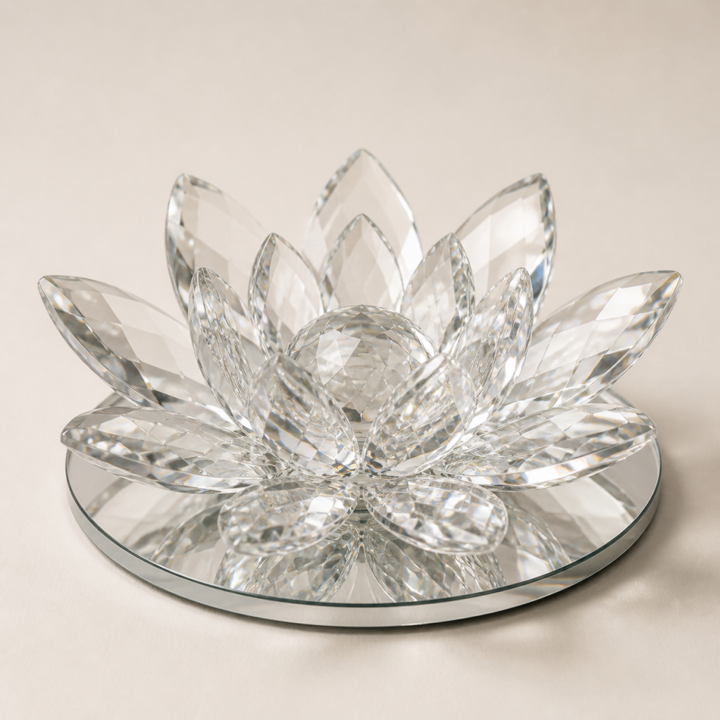 L8 Faceted Crystal Lotus